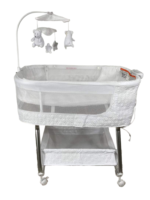 secondhand Delta Children SmartSleep Auto-Glide Bassinet