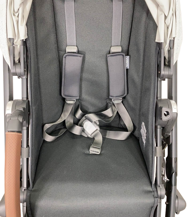 UPPAbaby VISTA V2 Stroller, 2022, Anthony (White & Grey Chenille)