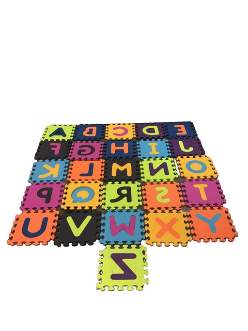 secondhand B. toys Alphabet Foam Tiles