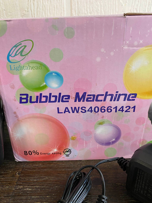 used Lightahead Hubble Bubble Blowing Machine