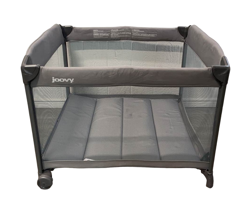 secondhand Joovy Room2 Playard, Charcoal