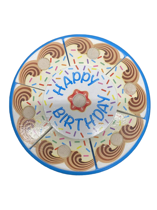 secondhand Melissa & Doug Wooden Birthday Party Cake