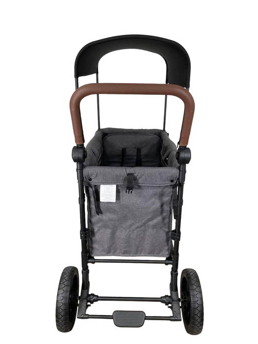 secondhand Wonderfold W2 Luxe Multifunctional Double Stroller Wagon, 2023, Charcoal Gray