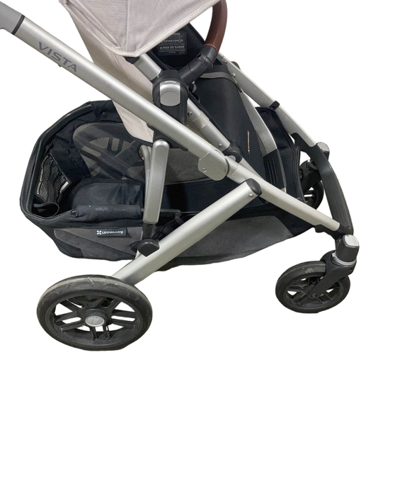 secondhand UPPAbaby VISTA V2 Stroller, 2019, Bryce (White Marl)