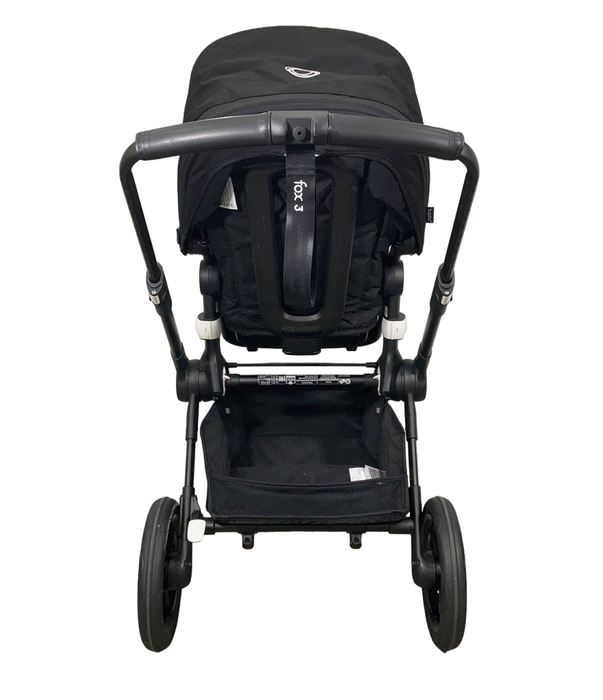 Bugaboo Fox 3 Stroller, 2022, Black, Midnight Black