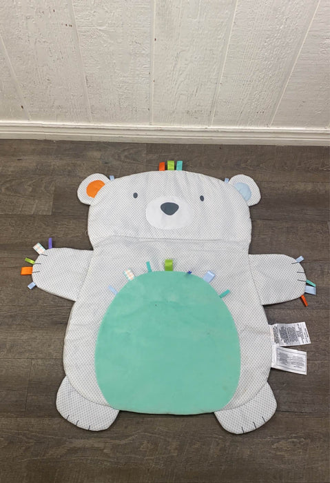 secondhand Bright Starts Tummy Time Prop & Play Mat, Polar Bear