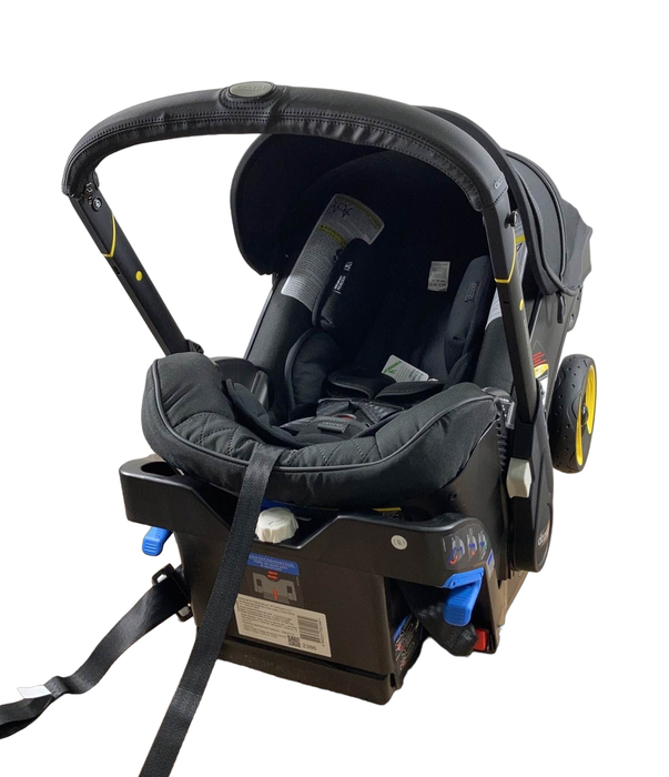 used Doona Infant Car Seat & Stroller-Midnight Edition, 2022