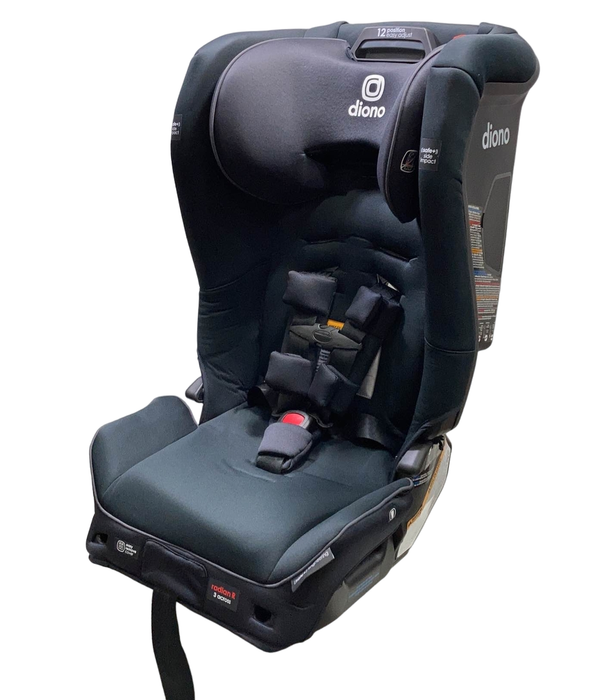 used Diono Radian 3RXT SafePlus Car Seat, 2022, Black Jet