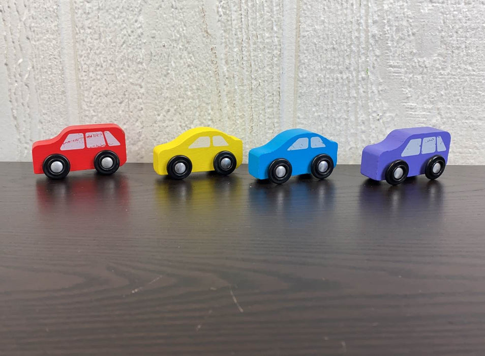 used BUNDLE Melissa & Doug Wooden Vehicles