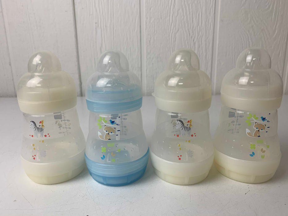 used BUNDLE MAM Baby Bottles