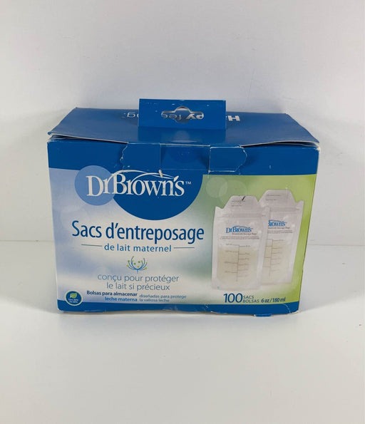 used Dr. Brown's Breast Milk Storage Bags, 100 Count