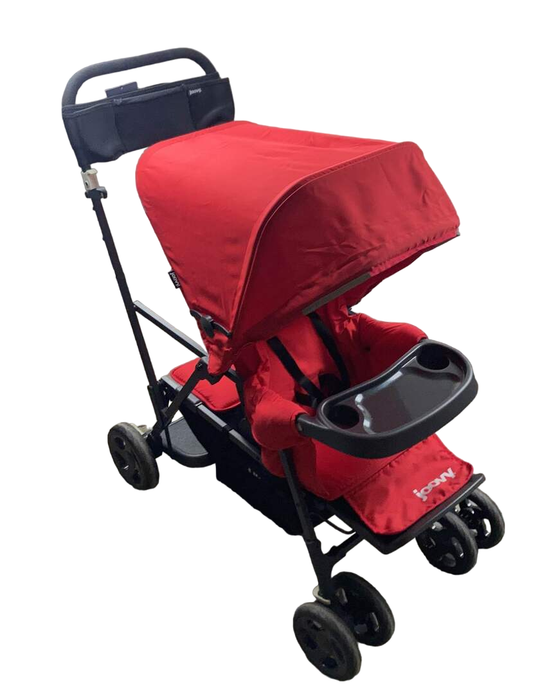 used Joovy Caboose Ultralight Graphite Stroller, 2022, Red