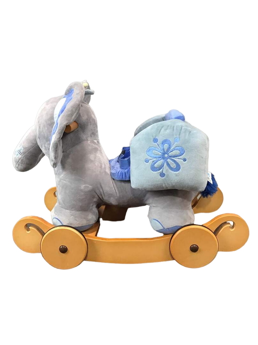 secondhand Labebe 2-in-1 Elephant Rocking Horse With Wheels