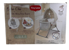 used Tiny Love 2-in-1 Take Along Deluxe Bassinet, Boho Chic