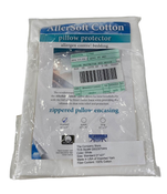 used Allersoft Cotton Pillow Protector