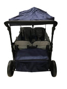 used Wonderfold X4 Push & Pull Quad Stroller, Navy, 2019