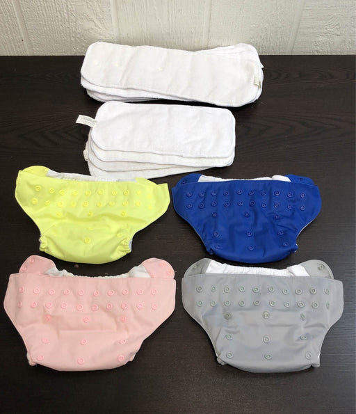 used BUNDLE bumGenius Diapers