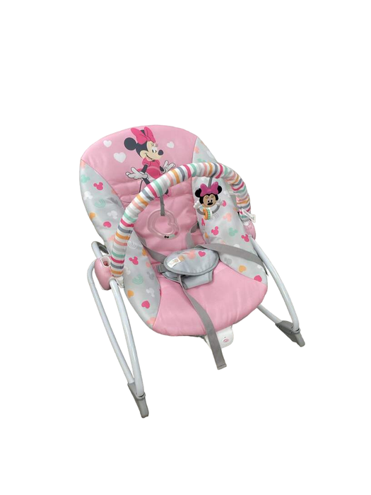 used Bright Starts Baby To Big Kid Rocker, Minnie Mouse