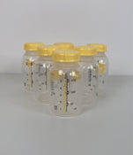 used Medela Breast Milk Collection and Storage Bottles with Solid Lids - 6pk/5oz