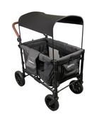 used Wonderfold W4 Luxe Quad Stroller Wagon, Volcanic Black, 2023