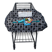 used Boppy City Squares Grocery Cart Cover