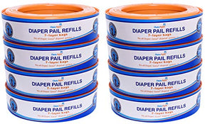 used ChoiceRefills Diaper Genie Diaper Pail Refills, 4 Pack