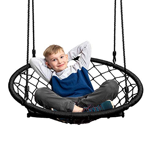 used JumpOff Jo Little Jo’s Web Chair Swing, Black