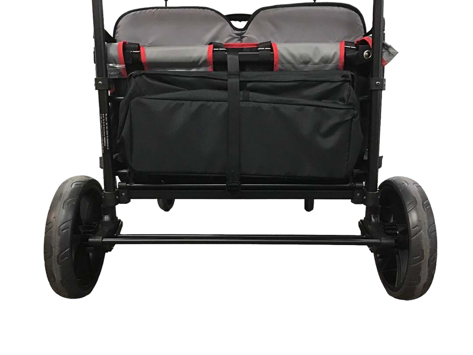 Wonderfold X4 Push & Pull Quad Stroller, Black, 2021