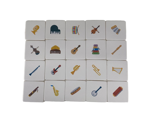 secondhand Kiri Toys Phrases Tile Pack, Instruments