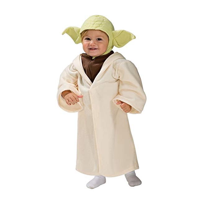 Rubie’s Pretend Play Yoda Costume, 2T/3T