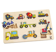 used Hape Toddler Wooden Peg Puzzle