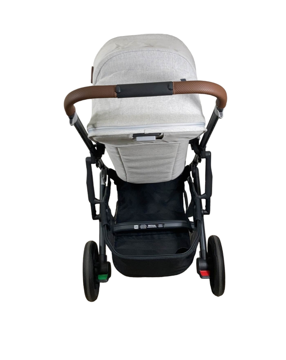 UPPAbaby CRUZ V2 Stroller, 2023, Anthony(White and Grey Chenille)