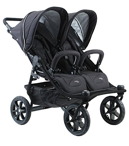 used Valco Baby Tri Mode Duo X Double Stroller, 2022 Black Beauty