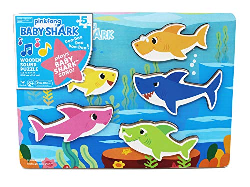 Pinkfong Baby Shark Wooden Sound Puzzle