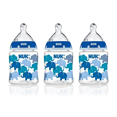 Nuk Wide Neck Bottles With Perfect Fit Nipples