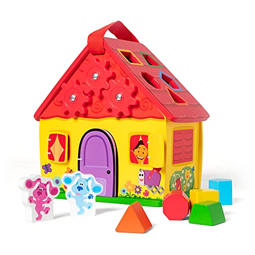 used Melissa & Doug Blue's Clues & You! Wooden Take-Along House