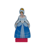 used Disney Princesses Wooden Doll Magnetic Dress Up Set