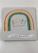 used Lucy Darling Baby’s First Year Little Rainbow Memory Book