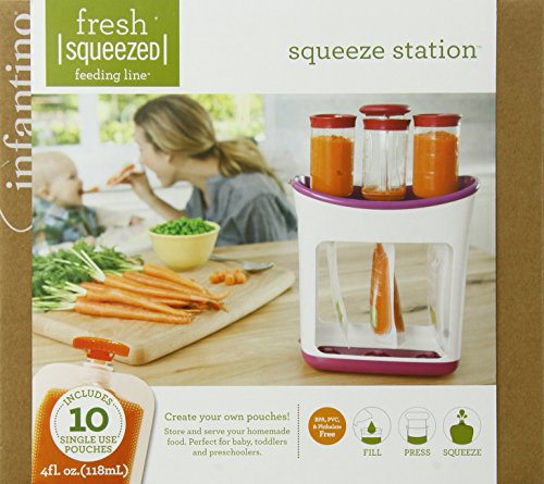 Infantino Squeeze Station and Accessories