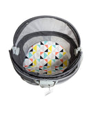 secondhand Fisher Price On-the-Go Baby Dome, Teal with multicolored shapes