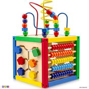 used Wooden Activity Cube