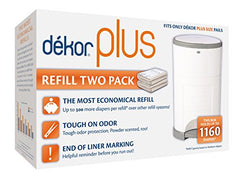 used Diaper Dekor Plus Refills