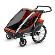 used Thule Chariot Cougar 2 Bike Trailer With Jogging Kit