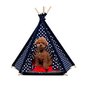 used Huts And Bay Pet Teepee Tent