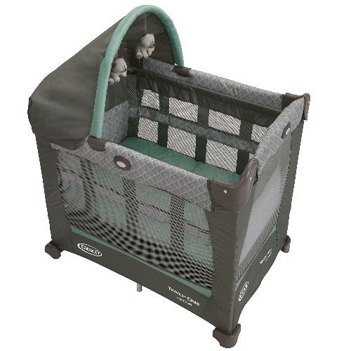 used Graco Travel Lite Crib, With Stages