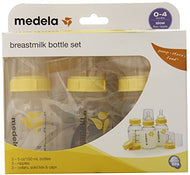 used Medela Breastmilk Bottle Set