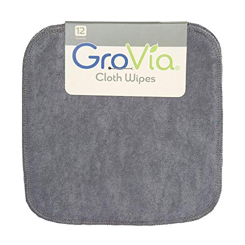 used GroVia Cloth Reusable Cloth Diapering Wipes