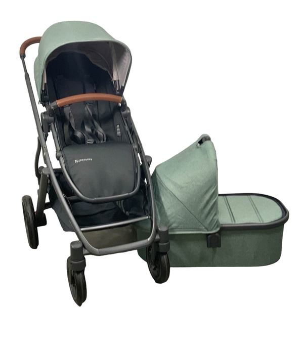 UPPAbaby VISTA V2 Stroller, 2022, Gwen (Green Melange)