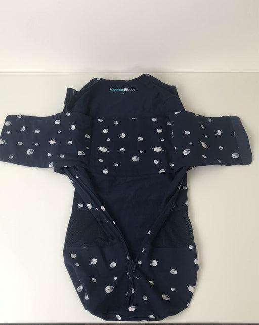 secondhand Happiest Baby SNOO Sack, Midnight Navy Planets, Large (18-25 lbs)