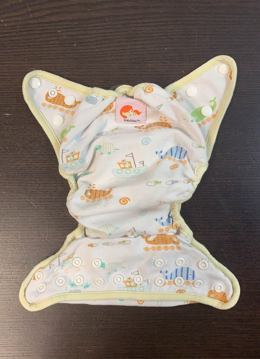 used BUNDLE KaWaii Baby One Size Pocket Cloth Diapers